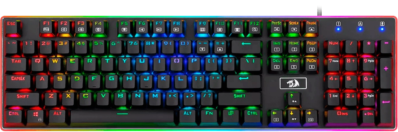 لوحة مفاتيح ميكانيكية للألعاب Redragon K595 RGB Ratri