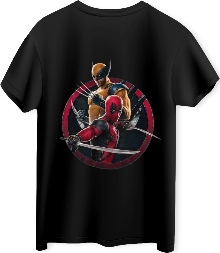 Deadpool × Wolverine LOOM Oversized T-Shirt  for sale in Egypt from Games2Egypt