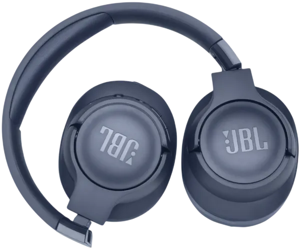 JBL TUNE 710BT Pure Bass Wireless Bluetooth Over Ear Headset - Blue