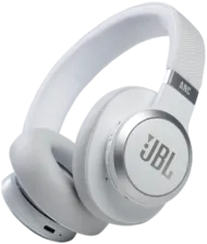 JBL Live 660NC Wireless Bluetooth Over-Ear Headset - White