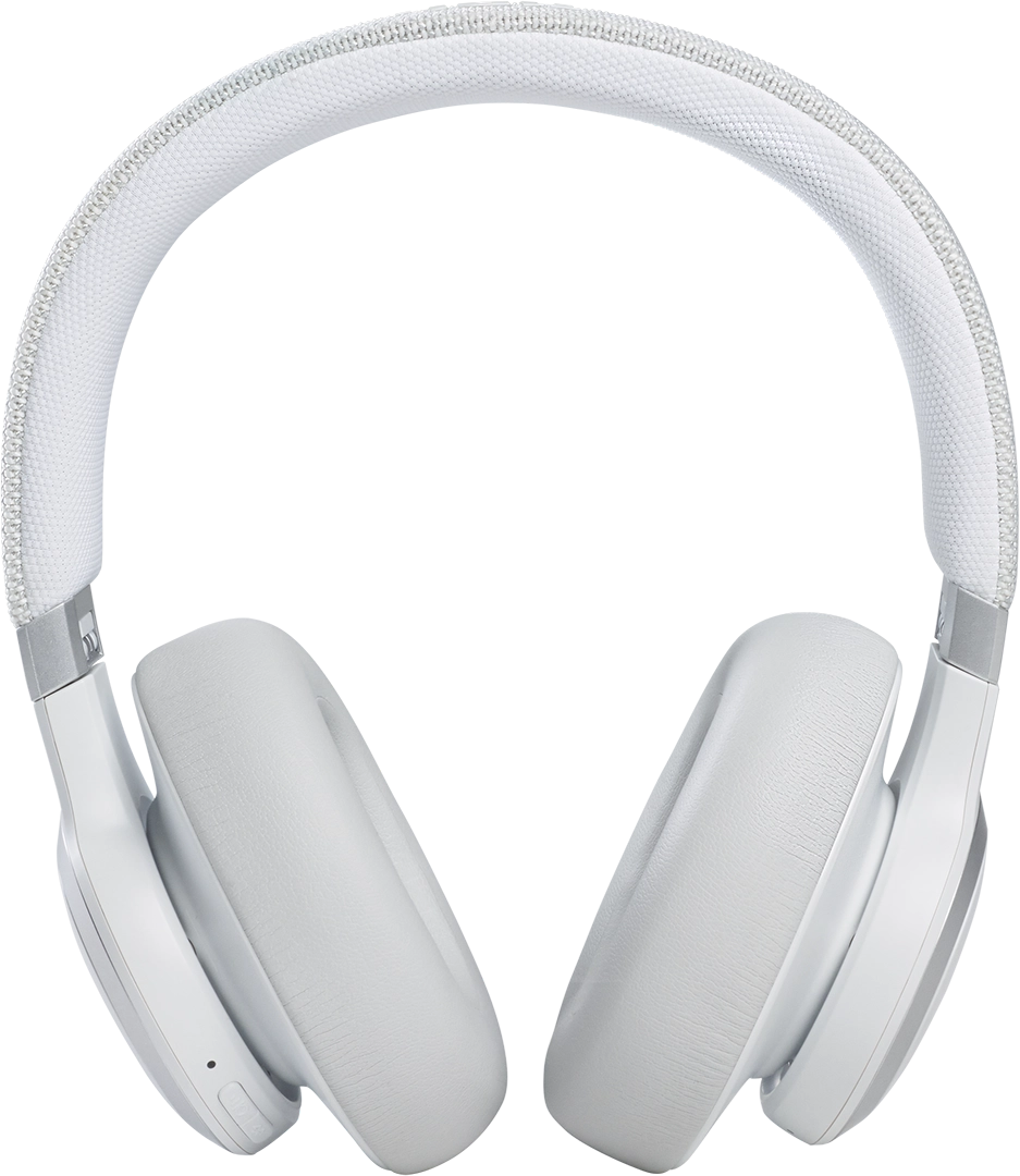 JBL Live 660NC Wireless Bluetooth Over-Ear Headset - White  for sale in Egypt from Games2Egypt