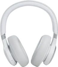 JBL Live 660NC Wireless Bluetooth Over-Ear Headset - White