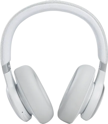 JBL Live 660NC Wireless Bluetooth Over-Ear Headset - White