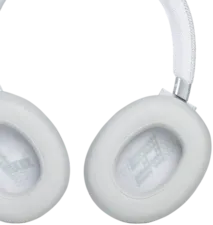 JBL Live 660NC Wireless Bluetooth Over-Ear Headset - White