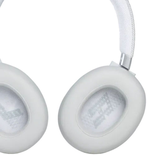 JBL Live 660NC Wireless Bluetooth Over-Ear Headset - White