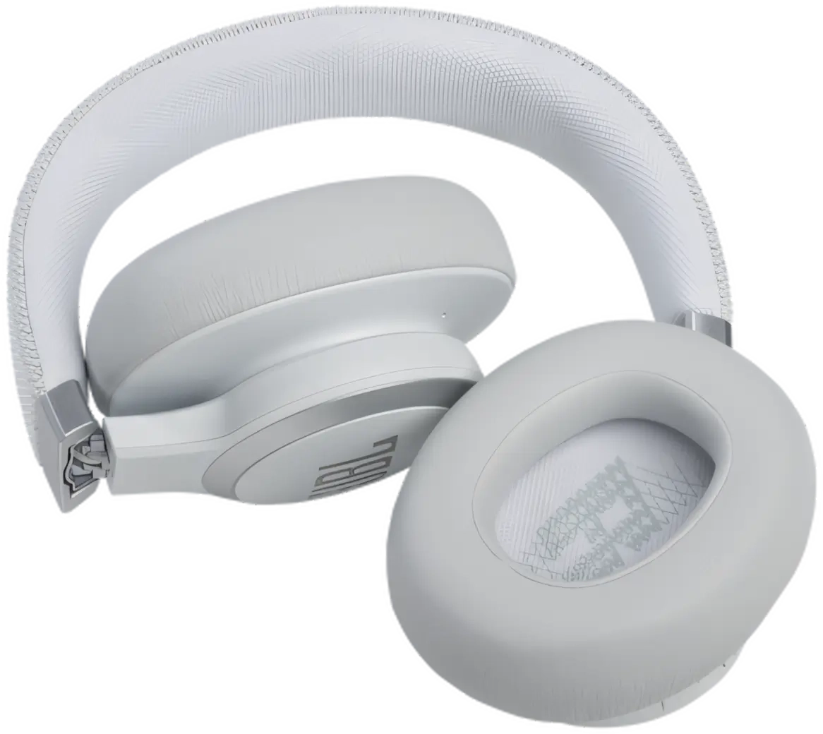 JBL Live 660NC Wireless Bluetooth Over-Ear Headset - White  for sale in Egypt from Games2Egypt