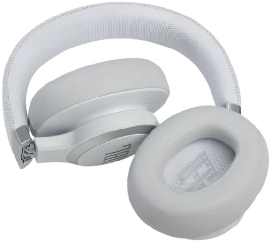 JBL Live 660NC Wireless Bluetooth Over-Ear Headset - White