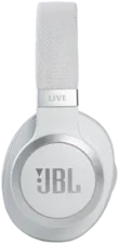 JBL Live 660NC Wireless Bluetooth Over-Ear Headset - White