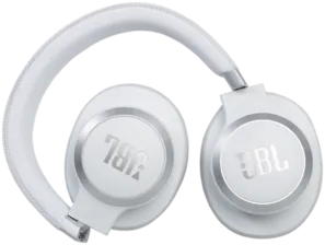 JBL Live 660NC Wireless Bluetooth Over-Ear Headset - White