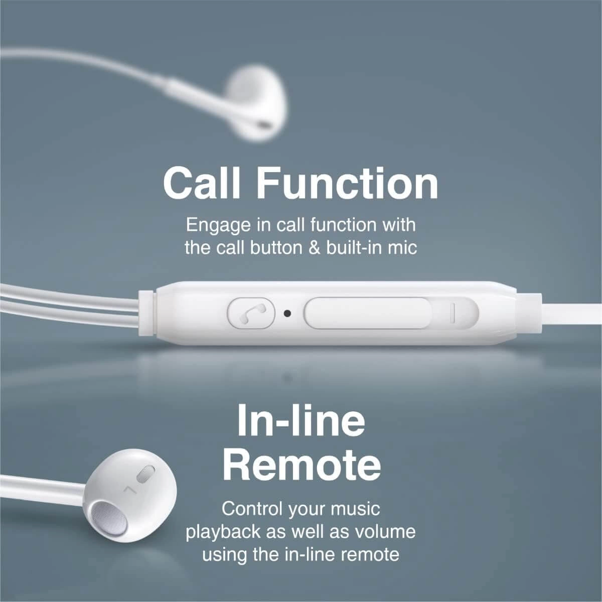 Promate Phonic Wired Earphones  for sale in Egypt from Games2Egypt