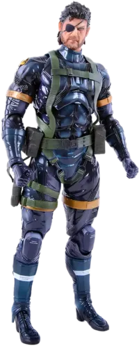 Square Enix Play Arts Kai Metal Gear Solid V Ground Zeroes Snake Action Figure - 28cm