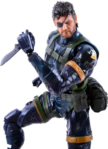 Square Enix Play Arts Kai Metal Gear Solid V Ground Zeroes Snake Action Figure - 28cm