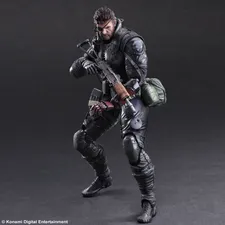 Square Enix Play Arts Kai Metal Gear Solid V - Venom Snake (Sneaking Suit) Action Figure - 26cm