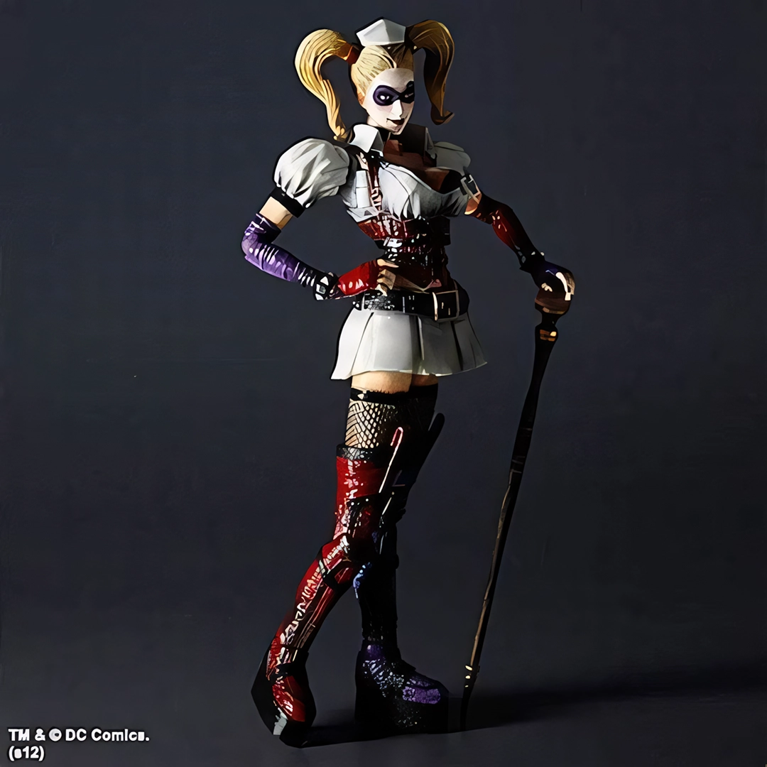 Square Enix Play Arts Kai Harley Quinn Arkham City Action Figure - 20cm  for sale in Egypt from Games2Egypt