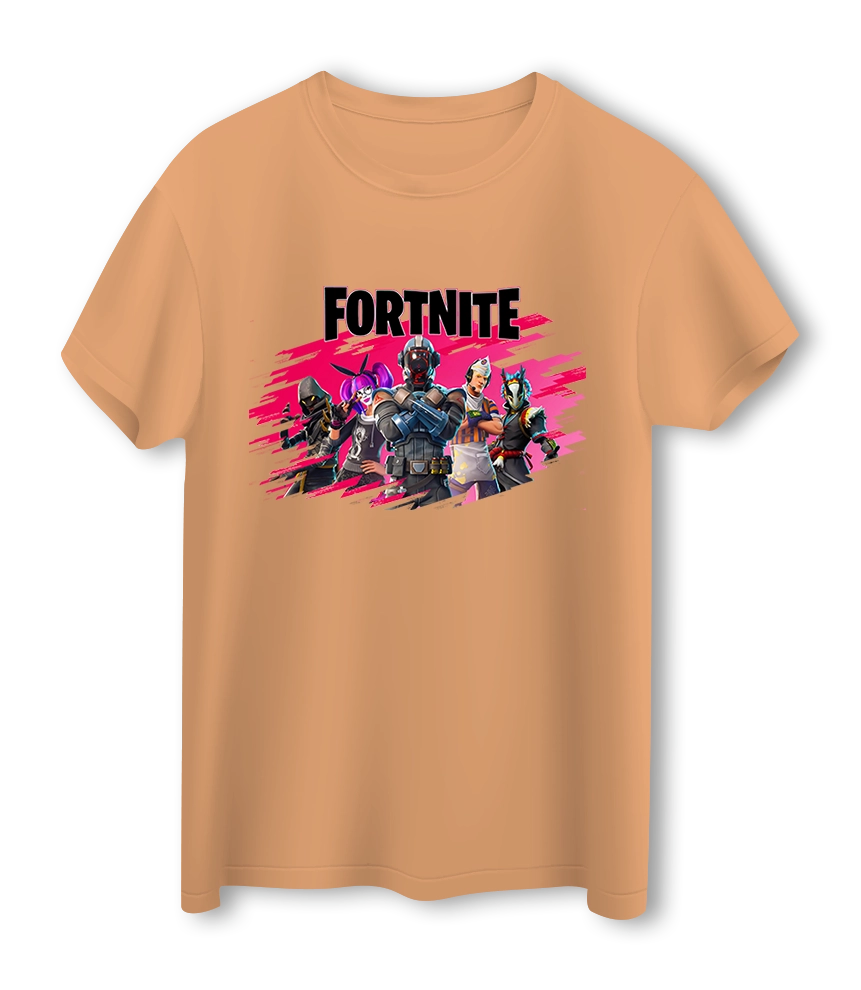 Fortnite LOOM Kids Gaming T-Shirt - Peach  for sale in Egypt from Games2Egypt