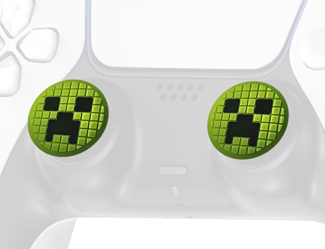 Minecraft Thumb Grips - Green  for sale in Egypt from Games2Egypt