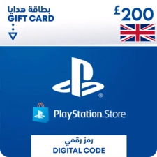 PSN CARD 200 [PSN Code - UK account] -  for sale in Egypt from Games2Egypt