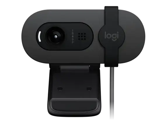 Logitech BRIO 100 Full HD 1080p webcam - GRAPHITE - Black