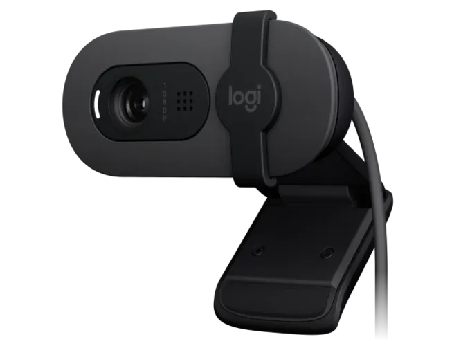 Logitech BRIO 100 Full HD 1080p webcam - GRAPHITE - Black