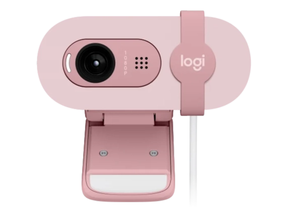 Logitech BRIO 100 Full HD 1080p webcam - Rose