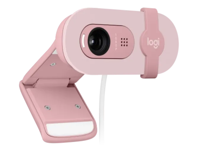 Logitech BRIO 100 Full HD 1080p webcam - Rose