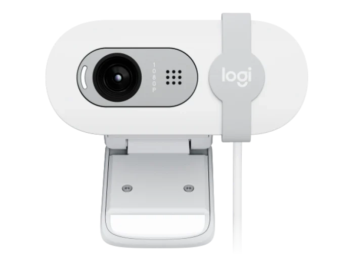 Logitech BRIO 100 Full HD 1080p webcam - Off White  for sale in Egypt from Games2Egypt