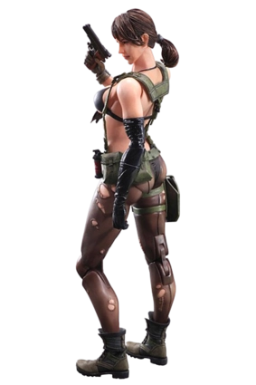 Square Enix Play Arts Kai Metal Gear Solid V - Quiet (Sneaking Suit) Action Figure - 26cm