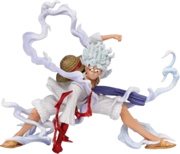 One Piece Luffy Gear 5 Nika Straw Hat Pirate Fist - Figure