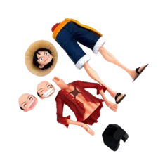 One Piece Monkey D. Luffy Smiling Pose - Figure