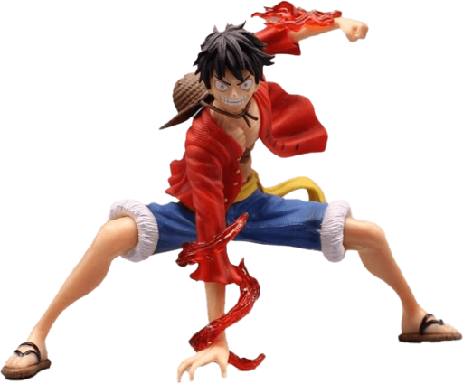 One Piece Monkey D. Luffy Straw Hat Pirate Fist - Figure