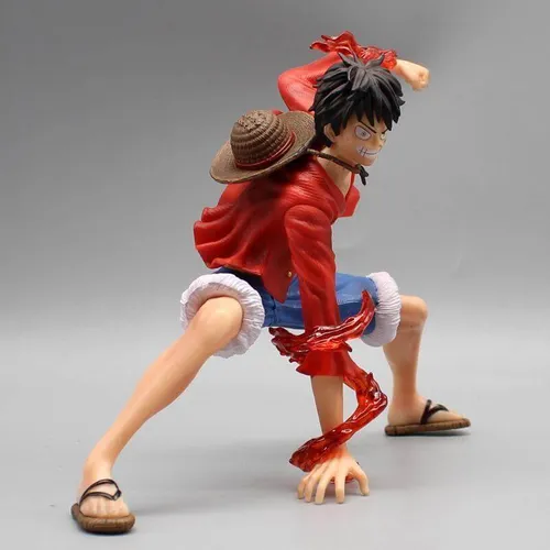 One Piece Monkey D. Luffy Straw Hat Pirate Fist - Figure