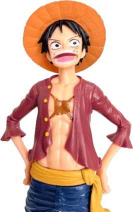 One Piece Monkey D. Luffy Smiling Pose - Figure