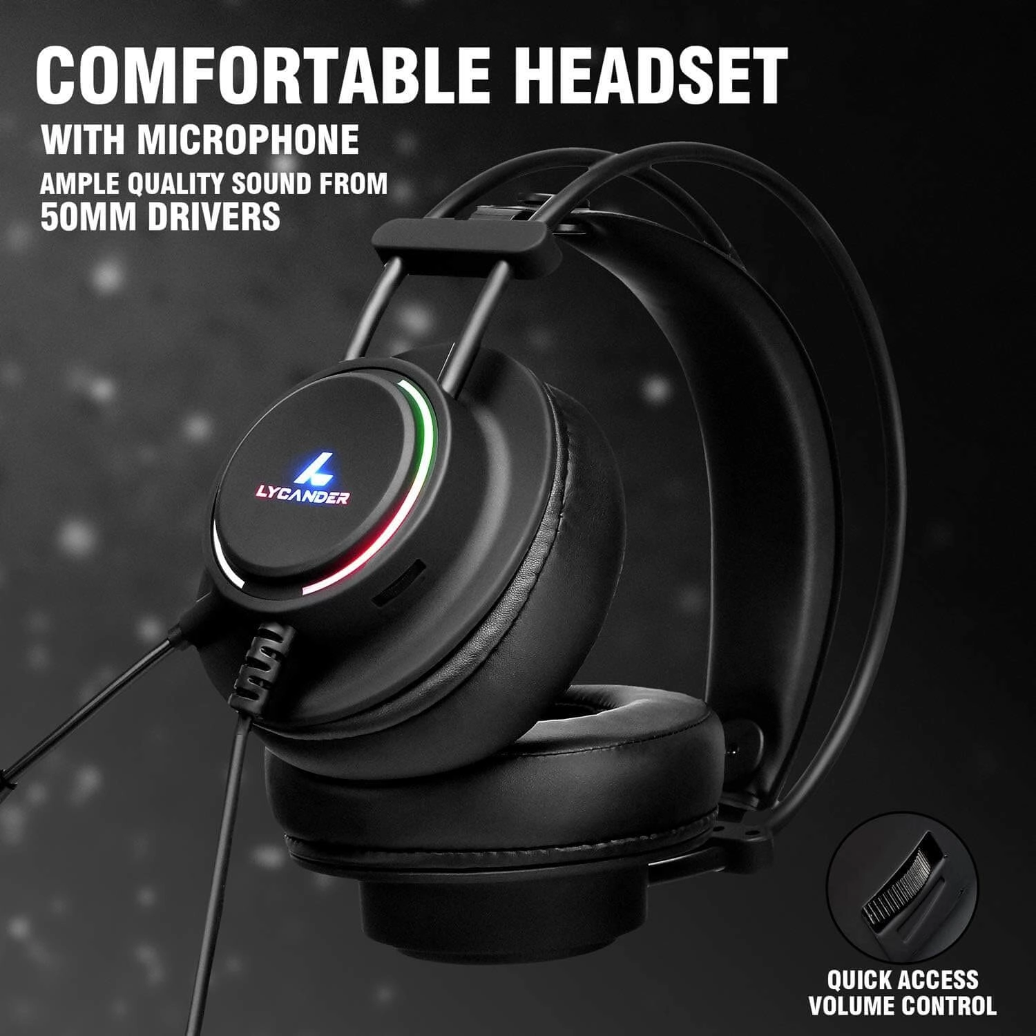 LYCANDER LGH-569 Wired Gaming Headset  for sale in Egypt from Games2Egypt