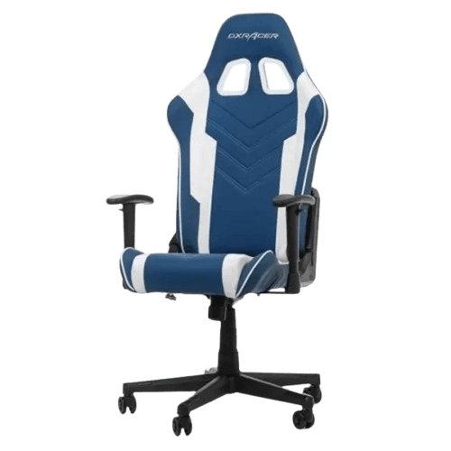 DXRacer P132 Prince Series Gaming Chair - Blue and White  for sale in Egypt from Games2Egypt