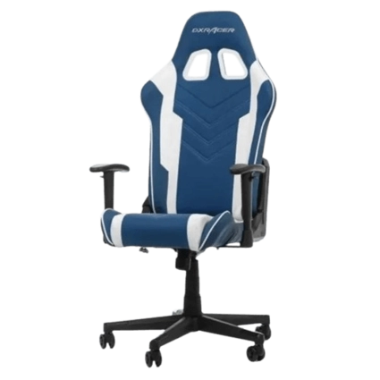 DXRacer P132 Prince Series Gaming Chair - Blue and White