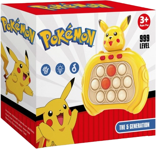 Pokemon Pikachu - Fast Quick Pop it Game Console  for sale in Egypt from Games2Egypt