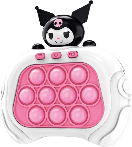 Hello Kitty Kuromi - Fast Quick Pop it Game Console  for sale in Egypt from Games2Egypt