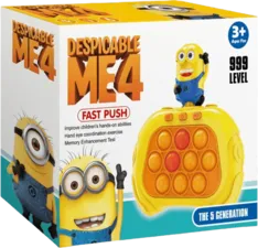 Despicable Me Minions - Fast Quick Pop it Game Console