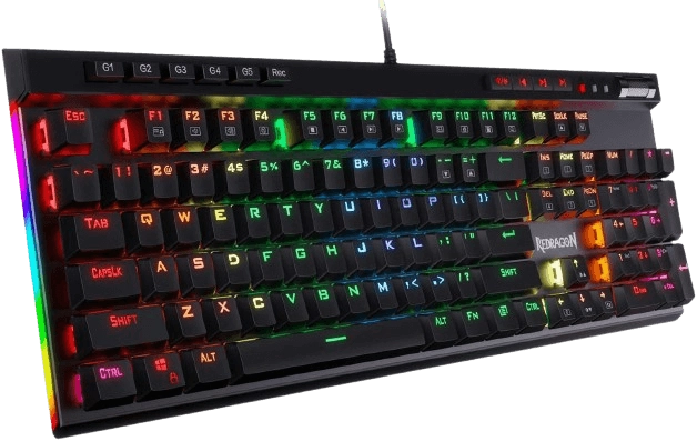 Redragon K580 VATA RGB LED Backlit Mechanical Gaming Keyboard  for sale in Egypt from Games2Egypt