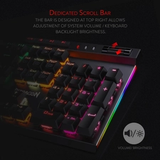 Redragon K580 VATA RGB LED Backlit Mechanical Gaming Keyboard  for sale in Egypt from Games2Egypt