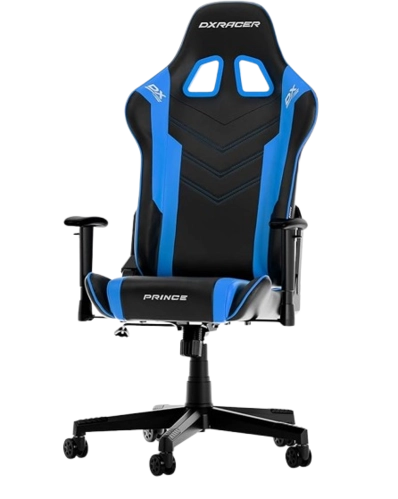 Dxracer PRINCE P132 Series Gaming Chair - Black & Blue  for sale in Egypt from Games2Egypt