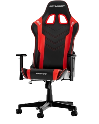 Dxracer PRINCE P132 Series Gaming Chair - Black & Red