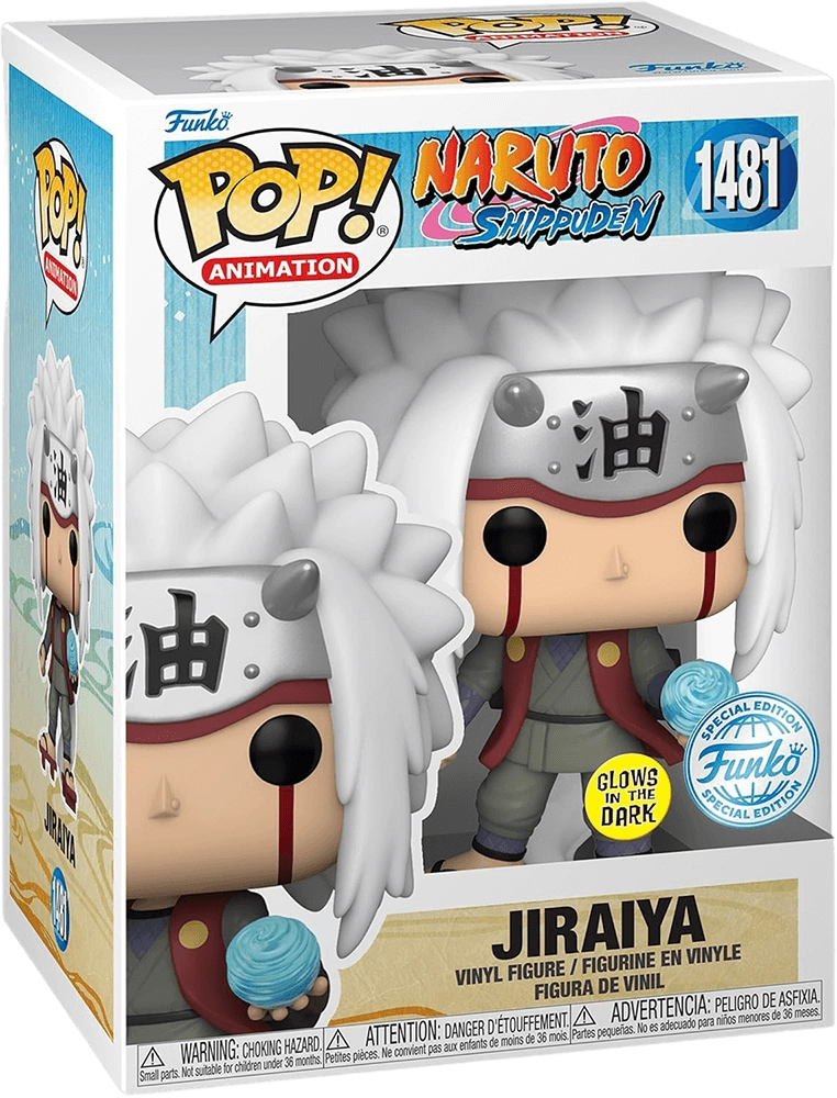 Funko Pop! Anime : Naruto - Jiraiya with Rasengan (GW)(Exc)  for sale in Egypt from Games2Egypt