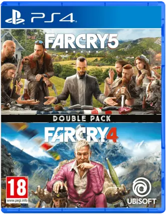 Far Cry 5/4 Double Pack - PS4 - Used