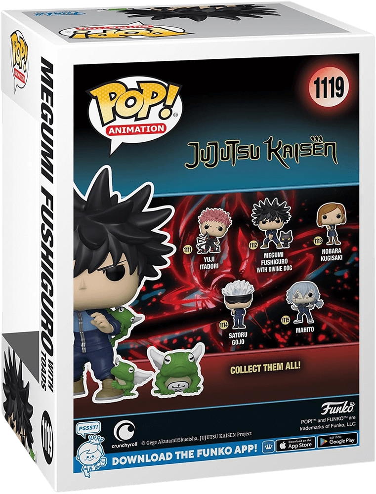 Funko Pop! Anime: Jujutsu Kaisen - Megumi Fushiguro With Toads (Exc)  for sale in Egypt from Games2Egypt