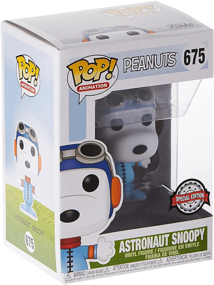 Funko Pop! Peanuts - Astronaut Snoopy (Exc)  for sale in Egypt from Games2Egypt