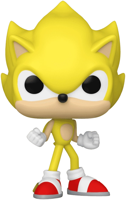 Funko Pop! Sonic the Hedgehog - Super Sonic (Exc)  for sale in Egypt from Games2Egypt