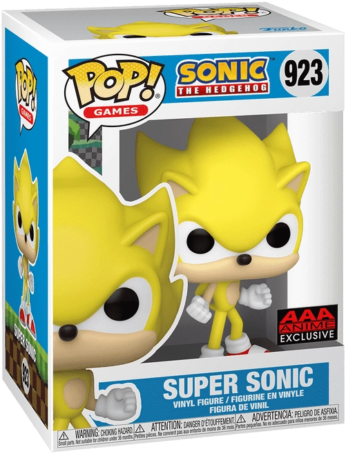 Funko Pop! Sonic the Hedgehog - Super Sonic (Exc)  for sale in Egypt from Games2Egypt