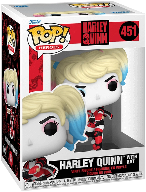 Funko Pop! Super Heroes: DC - Harley Quinn (with Bat)  for sale in Egypt from Games2Egypt