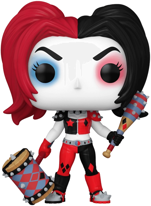 Funko Pop! Super Heroes: DC - Harley Quinn (with Weapons)  for sale in Egypt from Games2Egypt